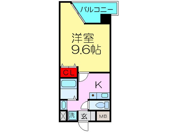 Ｍ　プラザ津田駅前１１番館の物件間取画像